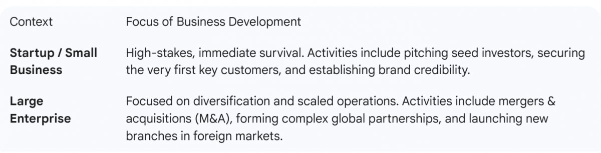 Startup vs. Enterprise